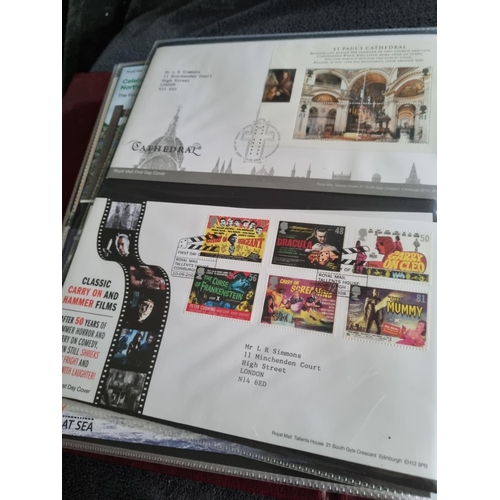 156 - 66 ROYAIL MAIL FIRST DAY COVERS