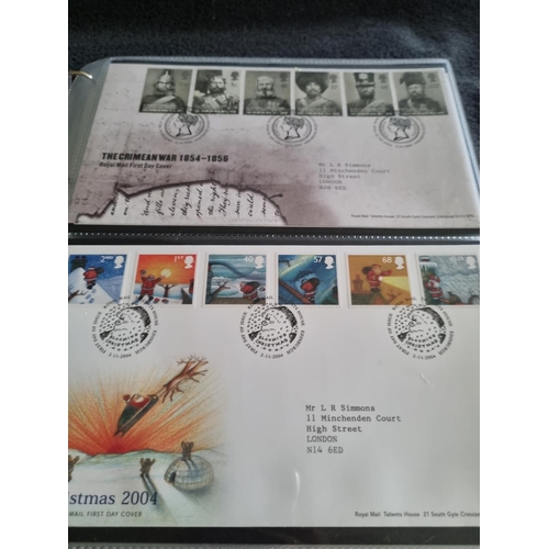 156 - 66 ROYAIL MAIL FIRST DAY COVERS