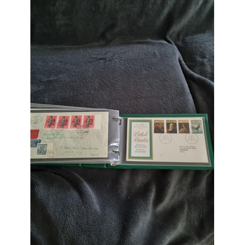 162 - 59 FIRST DAY COVERS AND USED STAMPS