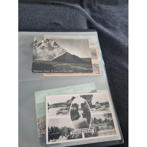 166 - 1 ALBULM CONTAINING POSTCARDS