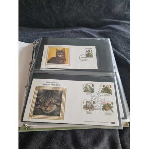 173 - 89 BENTHAM CATS COLLECTION FIRST DAY COVERS