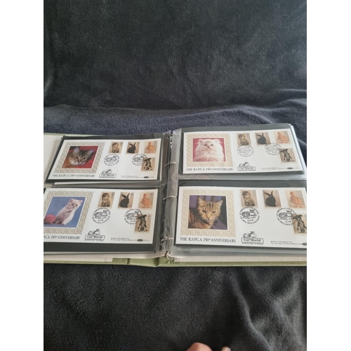 173 - 89 BENTHAM CATS COLLECTION FIRST DAY COVERS