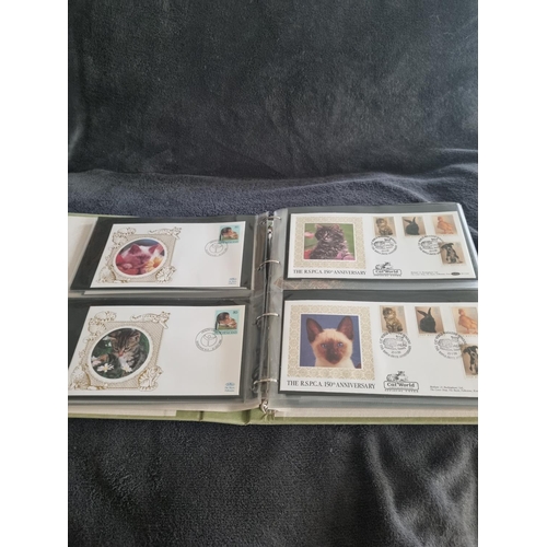 173 - 89 BENTHAM CATS COLLECTION FIRST DAY COVERS