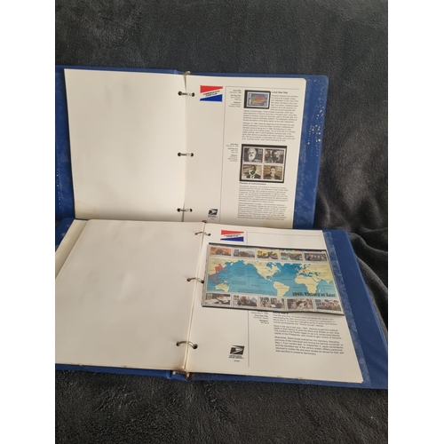 175 - 6 X UNITED STATES POSTAL SERVICE COMMERATIVE STAMP BOOKS WITH STAMPS