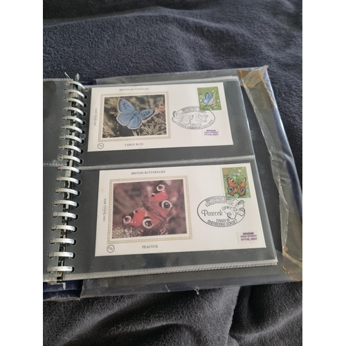 177 - SELECTION OF BBENHAM FIRST DAY COVERS QUEEN MOTHER DIANNA AND BUTTERFLYS