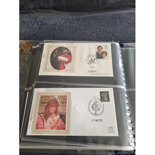 177 - SELECTION OF BBENHAM FIRST DAY COVERS QUEEN MOTHER DIANNA AND BUTTERFLYS