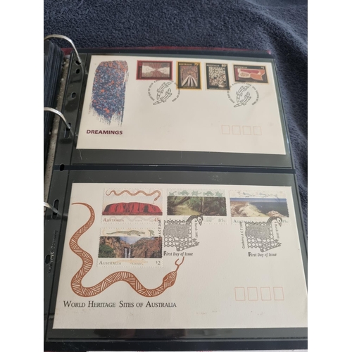 186 - ALBUM CONTAINING AUSTRALIA FIRST DAY COVERS