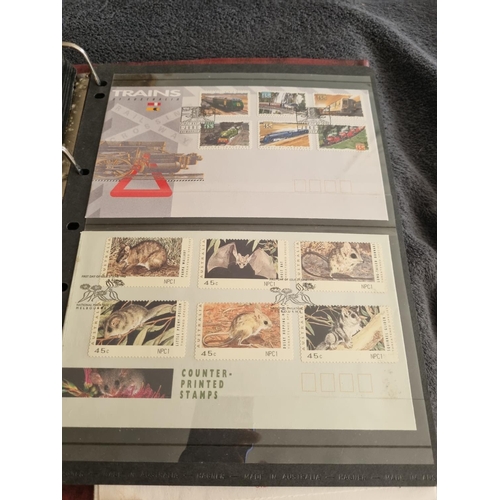 186 - ALBUM CONTAINING AUSTRALIA FIRST DAY COVERS