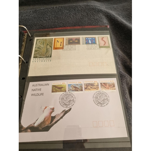 186 - ALBUM CONTAINING AUSTRALIA FIRST DAY COVERS