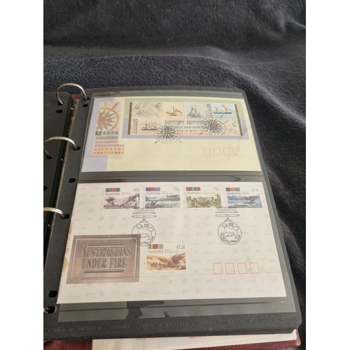 186 - ALBUM CONTAINING AUSTRALIA FIRST DAY COVERS