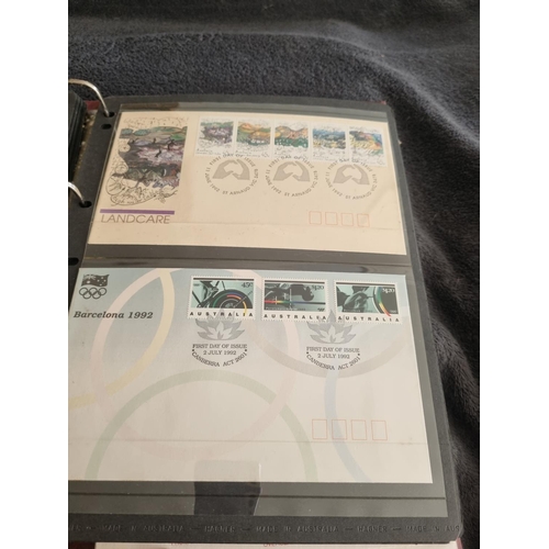 186 - ALBUM CONTAINING AUSTRALIA FIRST DAY COVERS