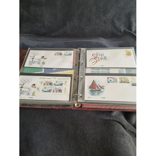 187 - ALBUM CONTAINING IRISH FIRST DAY COVERS