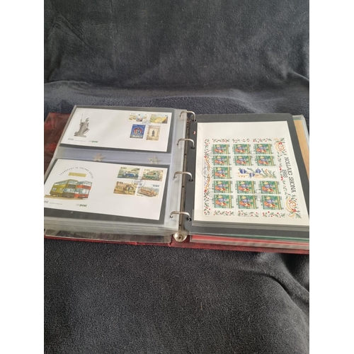 187 - ALBUM CONTAINING IRISH FIRST DAY COVERS