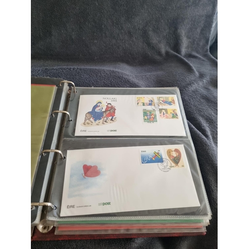 187 - ALBUM CONTAINING IRISH FIRST DAY COVERS