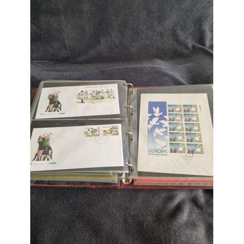 187 - ALBUM CONTAINING IRISH FIRST DAY COVERS