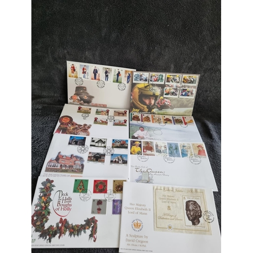 54 - 36 ISLE OF MAN FIRST DAY COVERS