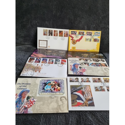 54 - 36 ISLE OF MAN FIRST DAY COVERS