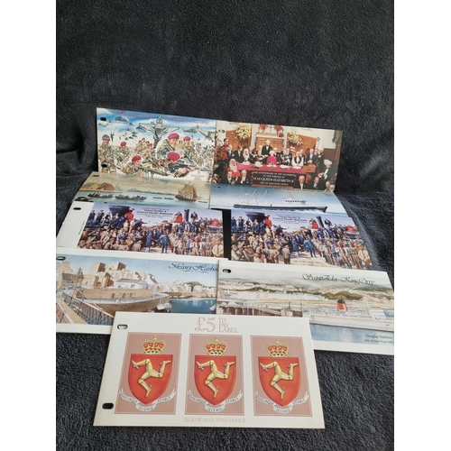 56 - 21 ISLE OF MAN STAMP COVERS