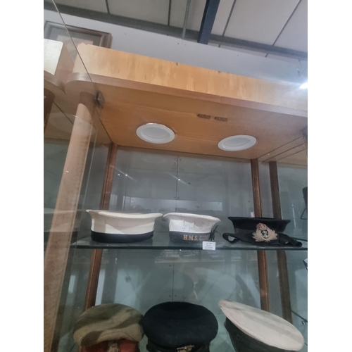 100 - 3 X VARIOUS BRITISH NAVAL HATS