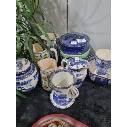 374 - SELECTION OF VARIOUS RINGTONS POTTERY WARE ITEMS