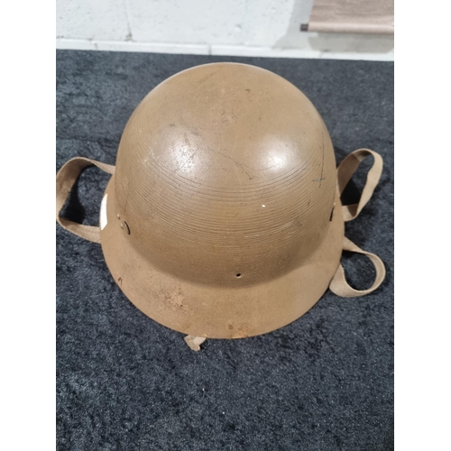 11 - 1 X WW2 JAPANESE MILITARY HELMET