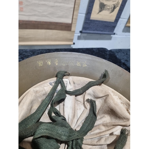 18 - 1 X WW2 JAPANESE MILITARY HELMET