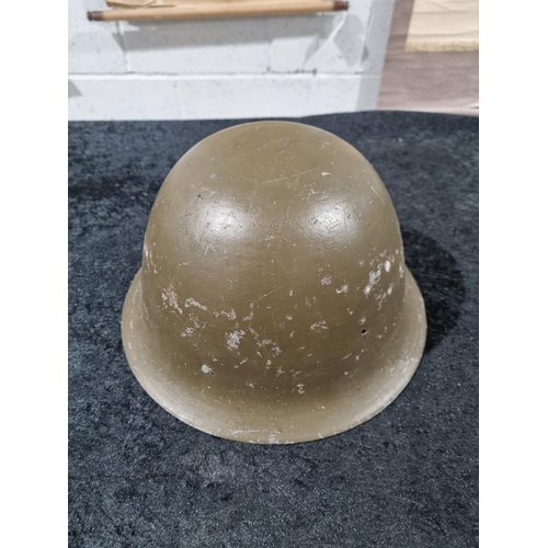 27 - 1 X WW2 JAPANESE MILITARY HELMET