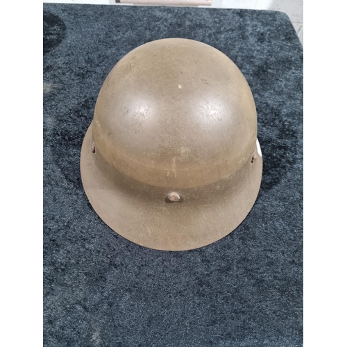 29 - 1 X WW2 JAPANESE MILITARY HELMET