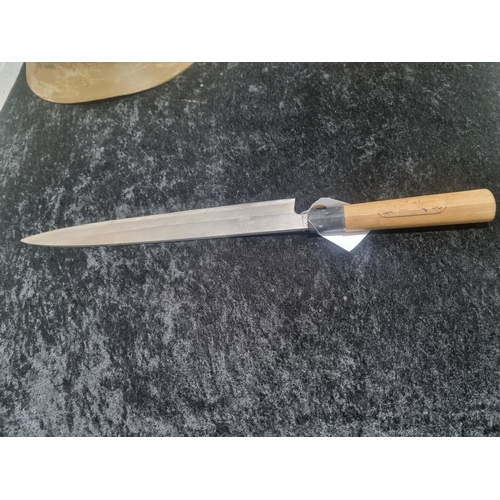 41 - 1 X VINTAGE CHEFS KNIFE INSIGNIA UJIFUSA