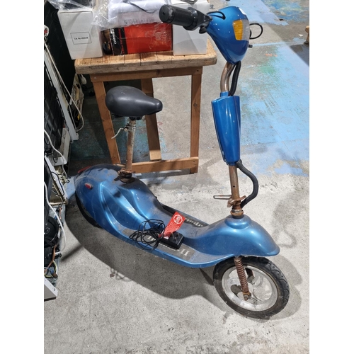 23 - 1 X IMPALA II ELECTRIC SCOOTER WITH POWER CABLE NEEDS RESTORATION AS NOT RUNNING