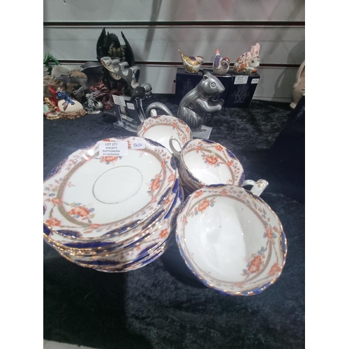 277 - SUTHERLAND TEA SET ITEMS 6 PIECE SETTING