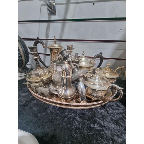 304 - SELECTION OF VARIOUS SILVER PLATED WARE ITEMS