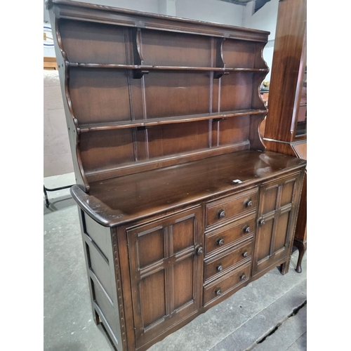 42 - X OAK ERCOL WELSH DRESSER