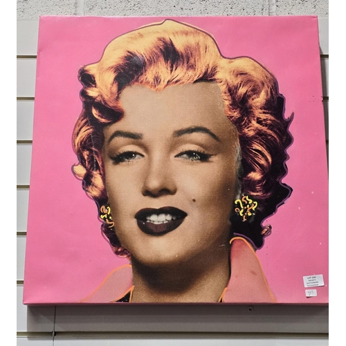 240 - 1 X PRINTED CANVAS OF MARALYN MONROE