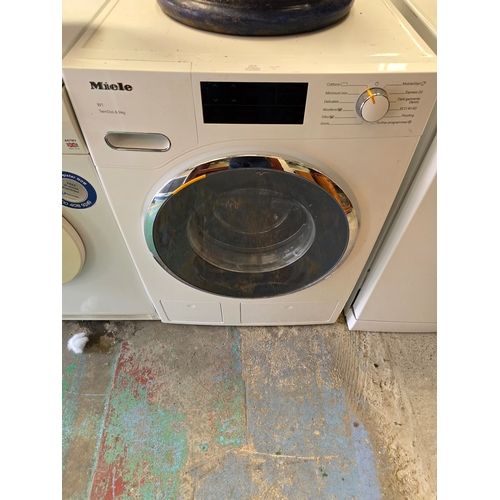 8 - 1 X MIELE TWIN DOS 9KG WASHING MACHINE