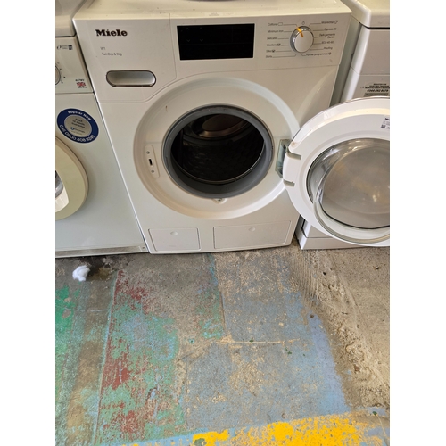 8 - 1 X MIELE TWIN DOS 9KG WASHING MACHINE