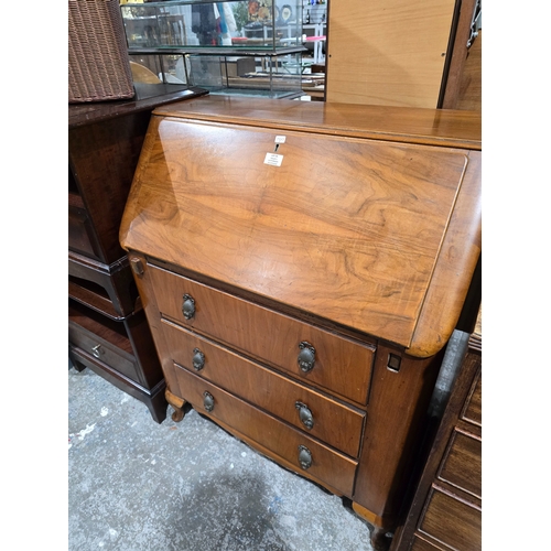 59 - 1 X 1950S OAK BUREAU