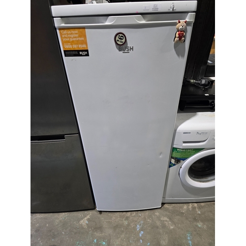 12 - 1 X BUSH WHITE UPRIGHT FREEZER