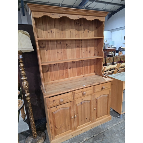 40 - 1 X LARGE PINE WELSH DRESSER