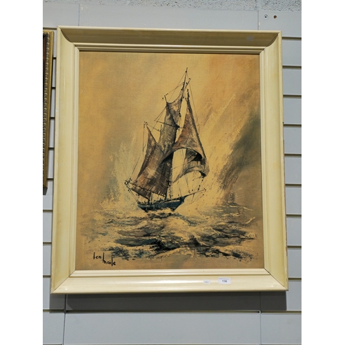 136 - 1 x ben maile reproduction the ketch