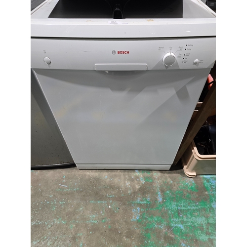 19 - bosch white dishwasher