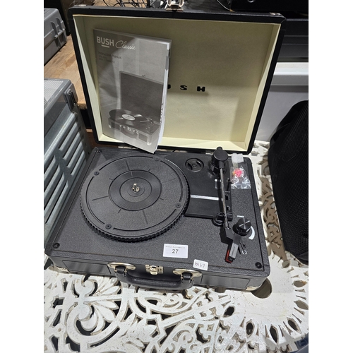 27 - bush classic record player