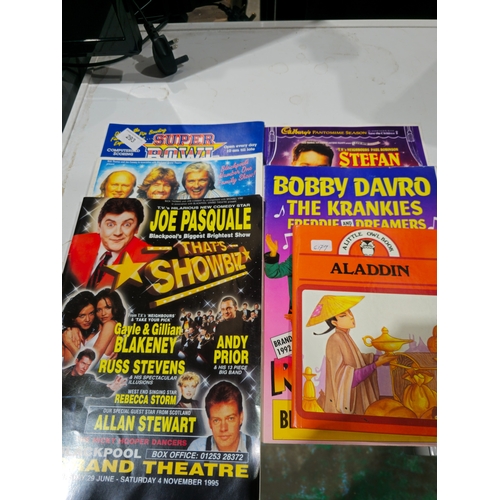 293 - selection of panto programs etc