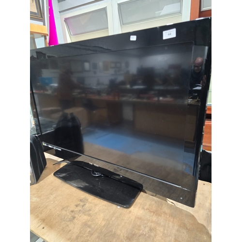 44 - tevion 42inch television no remote