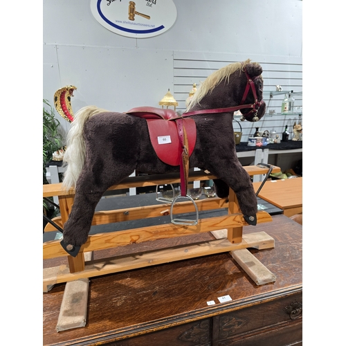 60 - small childs vintage rocking horse