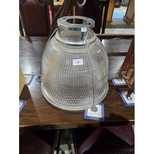 89 - 1 x reproduction industrial style lamp shade