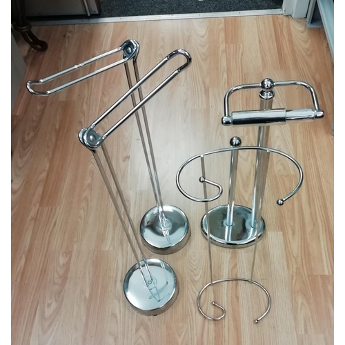 125 - Toilet Roll Accessories (4). This Lot is Collection Only.