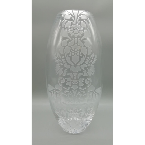 126 - Royal Doulton Glass Vase