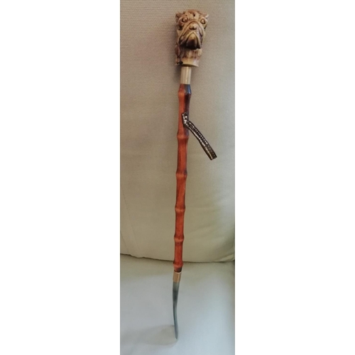 129 - Bulldog Shoe Horn