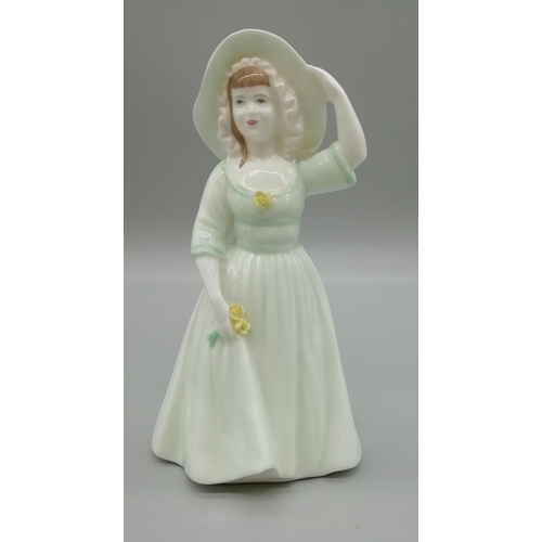 131 - Coalport Ladies of Fashion Figure 'English Country Rose'